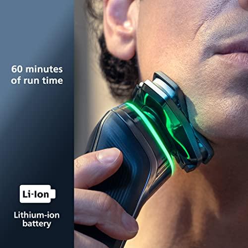 Philips Norelco Philips Norelco Shaver Series 9000, Wet and Dry Electric Shaver, with Lift & Cut Shaving System and SenseIQ Technology, Pop-up Trimmer, Cleaning Pod, Charging Stand and Travel Case, Model S9987/85