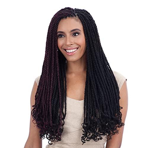 Free Tress FreeTress Equal Synthetic Hair Braids Double Strand Style Cuban Twist Braid 24" (OT350)