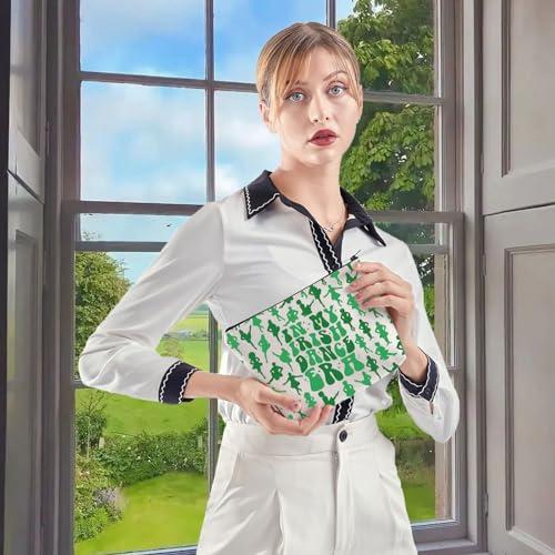 WCGXKO WCGXKO Irish Dancer Gift Irish Dance Lover Teacher Coach Gift Irish Dance Team Inspired Zipper Pouch Makeup Bag (Irish Era)