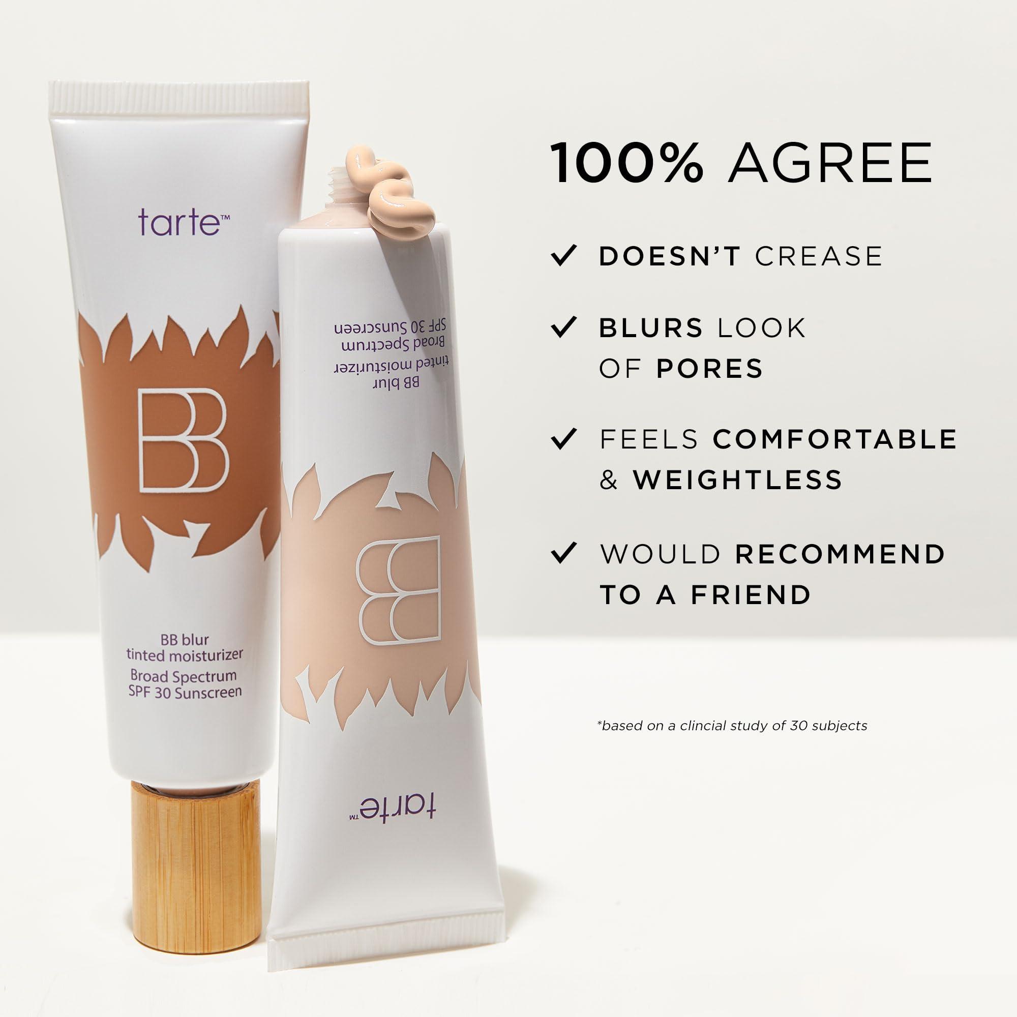 tarte tarte BB blur tinted moisturizer Broad Spectrum SPF 30 - espresso (very deep skin with a balance of warm & cool undertones)