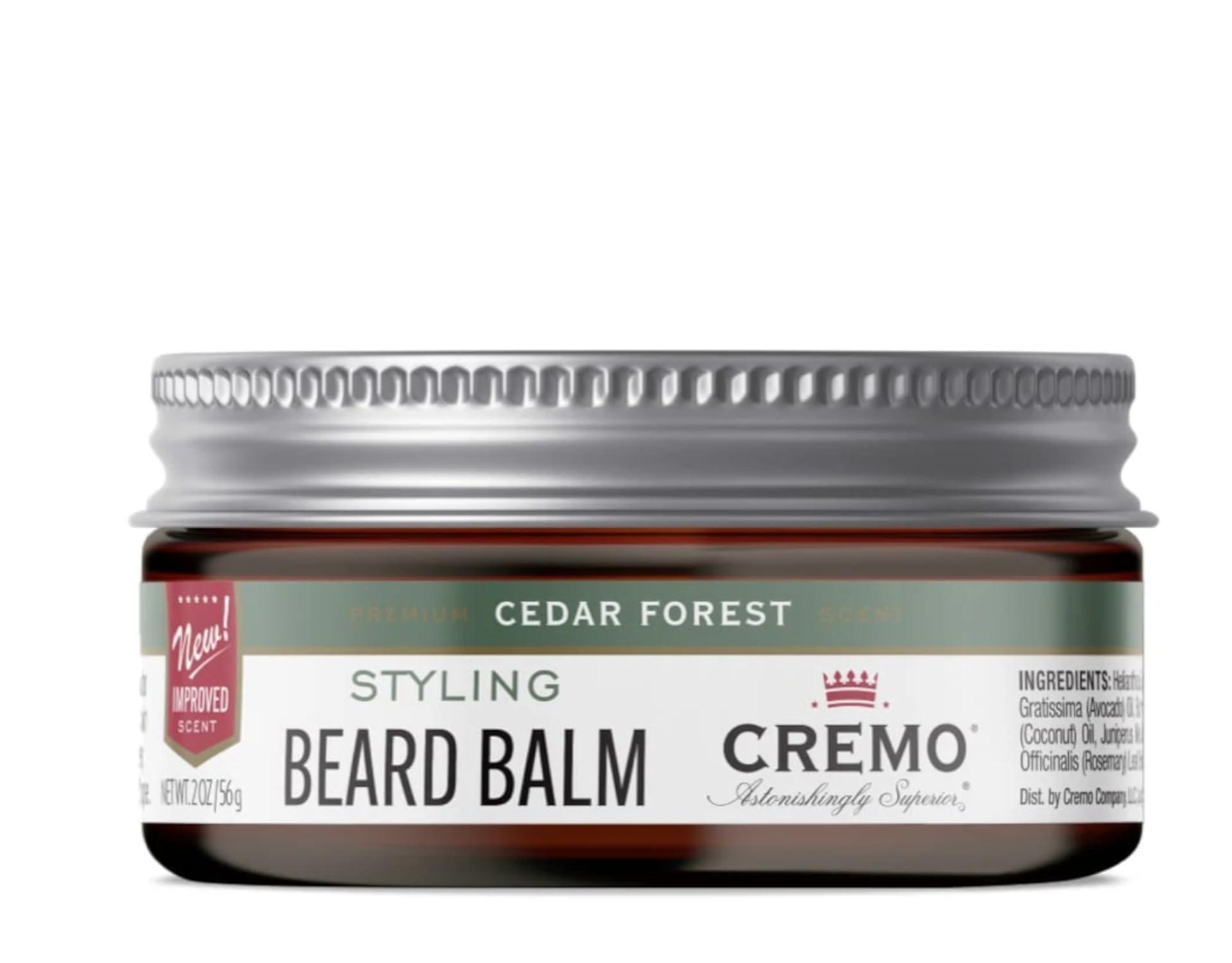 Cremo Cremo Styling Beard Balm, Cedar Forest, 2 oz (Pack of 12)