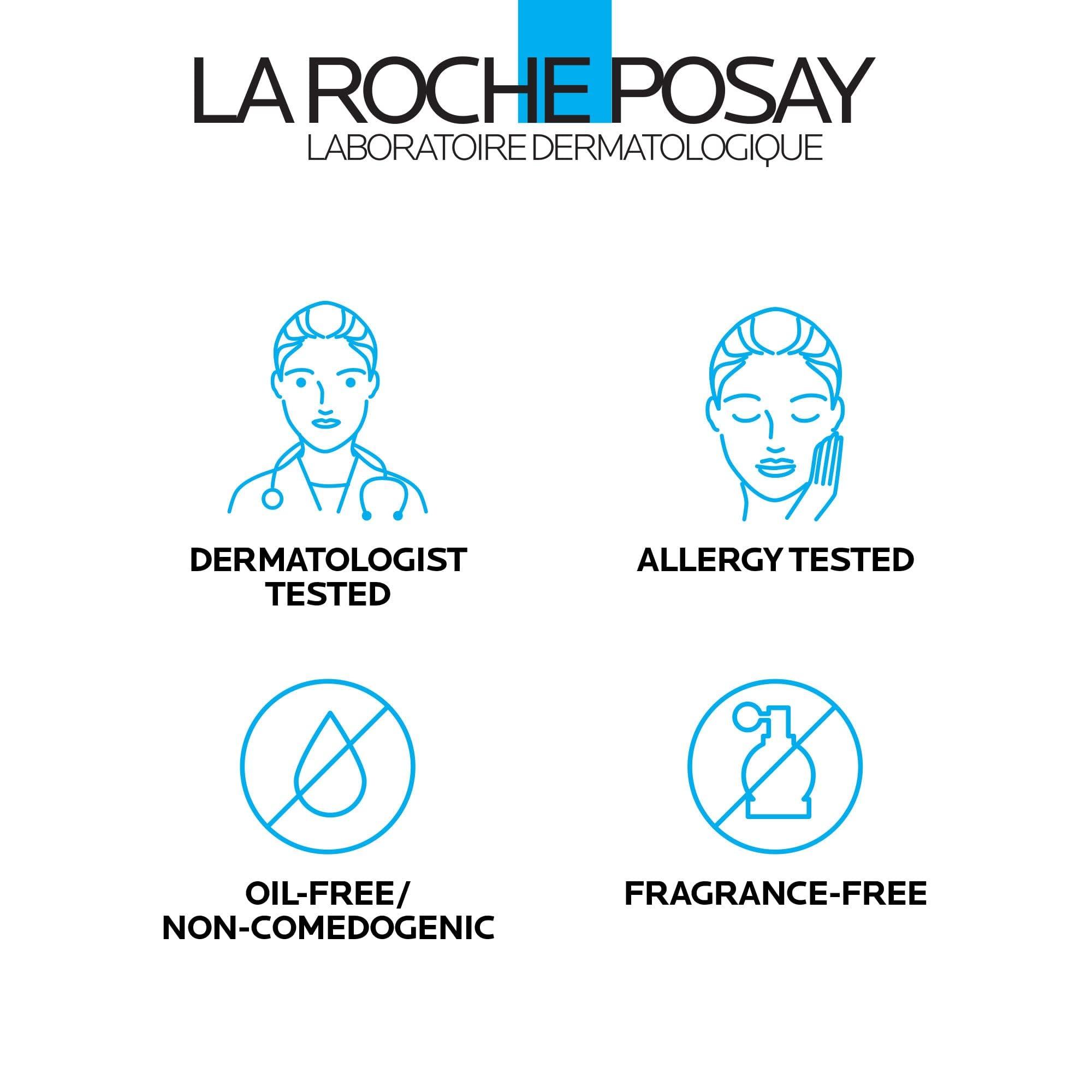 La Roche-Posay La Roche-Posay Effaclar Mat, Daily Moisturizer For Oily Skin, Visibly Reduces The Look Of Pores, Oil-Free Mattifying Moisturizer, Smooths Skin Texture, Non-Comedogenic & Dermatologist Tested