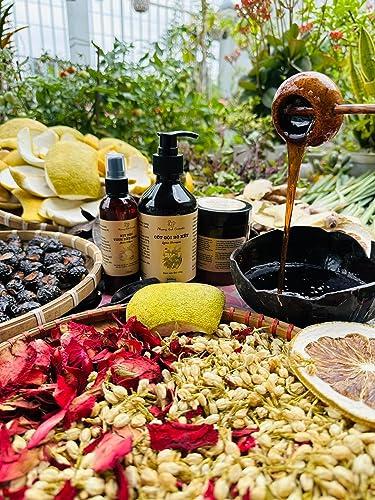 Phuong Anh Cosmetic Phuong Anh Cosmetic - Combo Locust Shampoo and Conditioner (free hair growth serum and eyelash serum) - Combo Ct Gi B Kt X Bi Da (Tng Tinh Du Bi Kch Mc Tc, Serum Dng Mi)