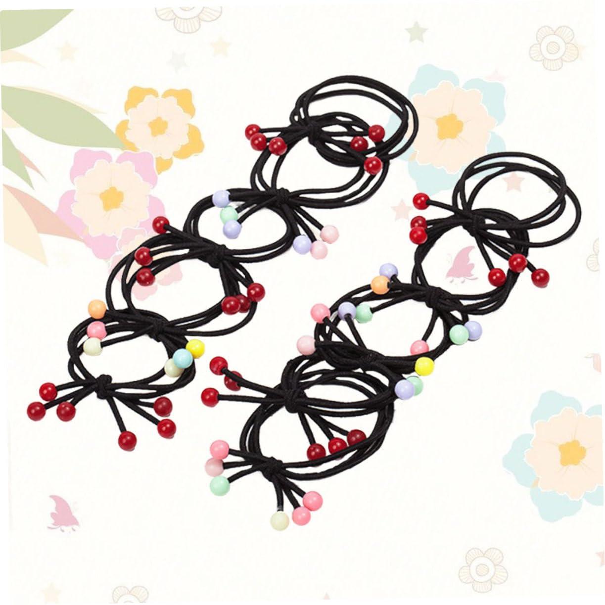 balacoo Balacoo 30 pcs hair ties for fine hair knotted elastic hair Ponytail Holder Hair Accessories Elastic Hair tie women hair accessories stretch hair ring hair rope Miss rubber band elasticity
