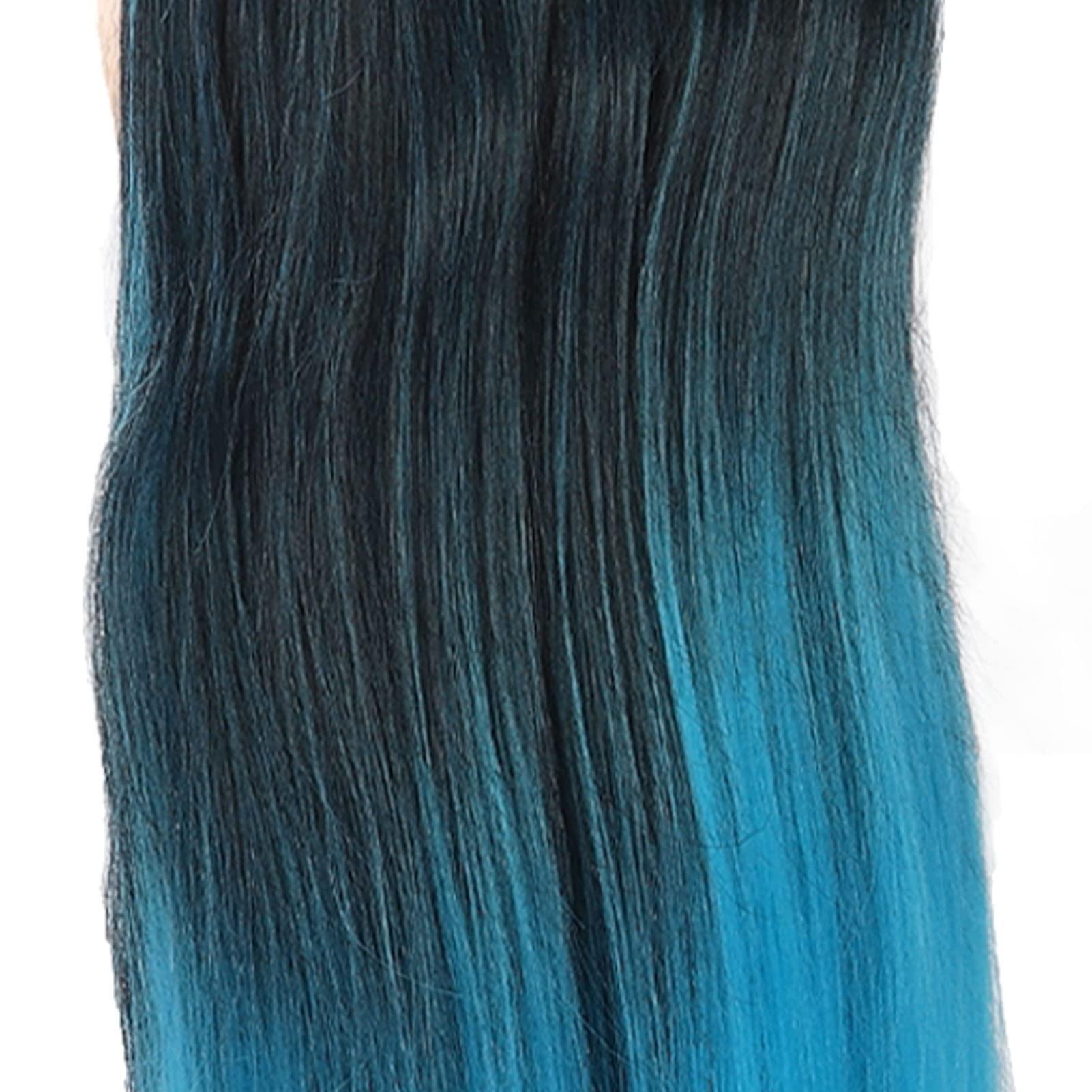 TITA-DONG Hair Mannequin Head, Hair Styling Training Head, Hair Styling Practice Head, Manikin Cosmetology Doll Head, Colorful Hair Braiding Practice Hairdressing Mannequin Head for Salon