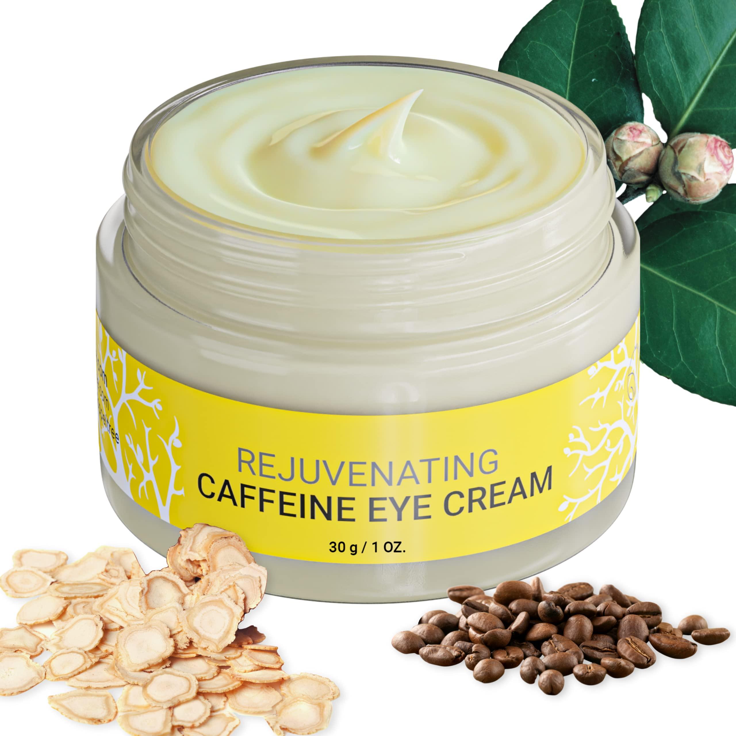 Doppeltree Doppeltree Caffeine Under Eye Cream Anti Aging Men and Women, for Wrinkles, Puffy Eyes and Dark Circles - Brightening & Firming, Minimize Bags, Puffiness and Fine Lines
