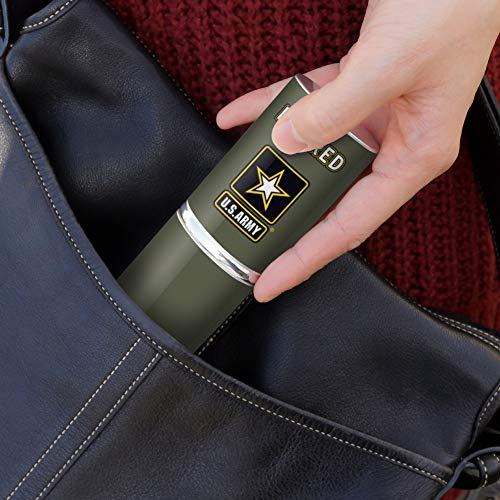 GRAPHICS & MORE U.S. Army Retired Logo Stainless Steel Manicure Pedicure Grooming Beauty Care Travel Kit