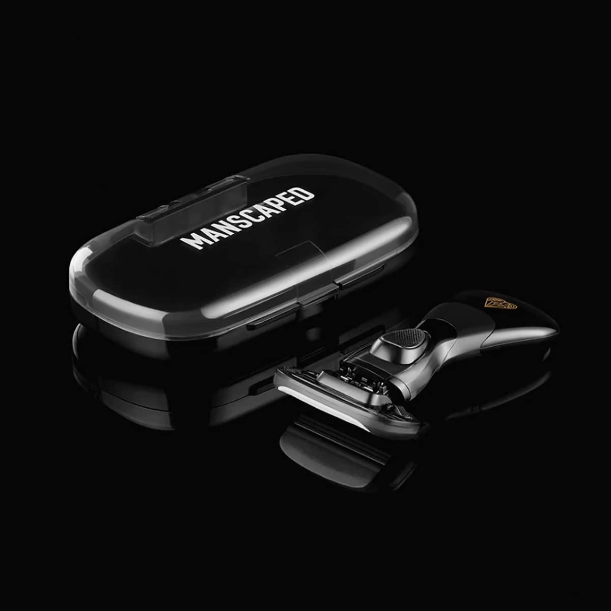 Manscaped Refining The Gentleman MANSCAPED The Ultra Smooth Package, Male Hygiene Shaving Bundle With Groin Razor, Shaving Gel, and Exfoliator