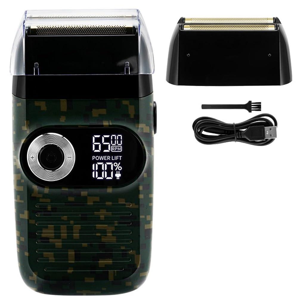 WTCBQC Electric Razors for Men, Professional Shaver Hair Cleaning Shave Shaper Foil Electric Shaver Head Shaving Machine Rotary Motor Electric Razor for Men (Color : OneColor)