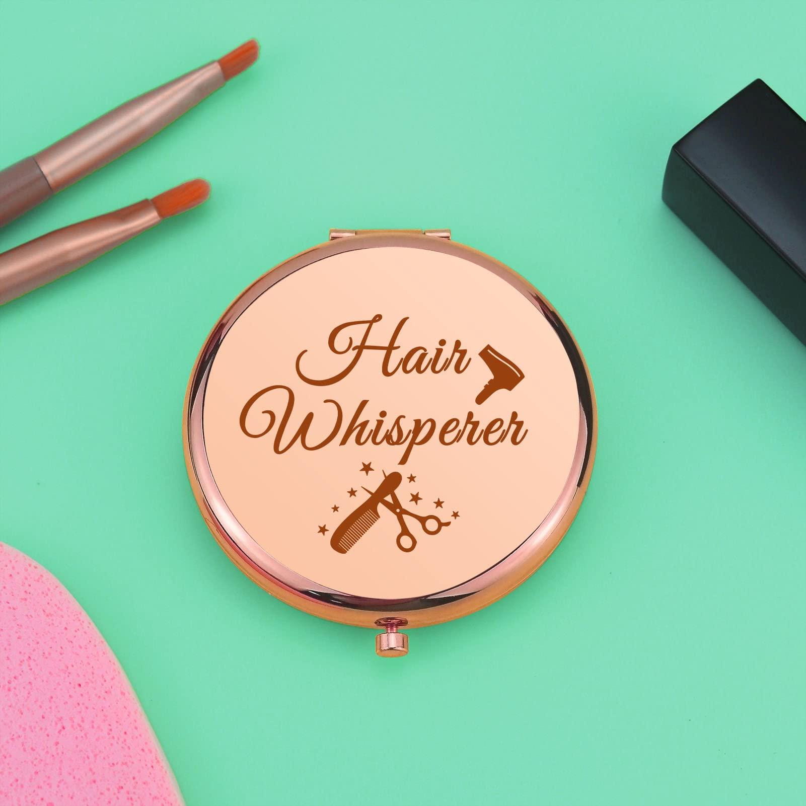 Mwphuy Hair Stylist Gifts for Women Hairdresser Gifts Hairdresser Gifts Hairstylist Birthday Gift Thank You Gifts Appreciation Gifts Compact Makeup Mirror for Hairstylist Salon Owner