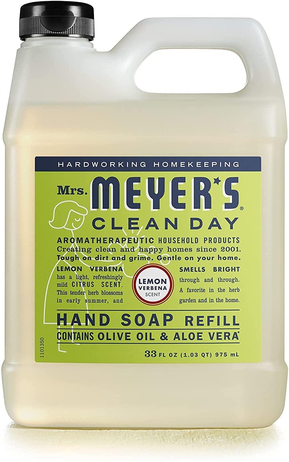 MRS. MEYER'S CLEAN DAY MRS. MEYER\'S CLEAN DAY Hand Soap Refill Scent Variety Pack 2 CT (Basil + Lemon Verbena)