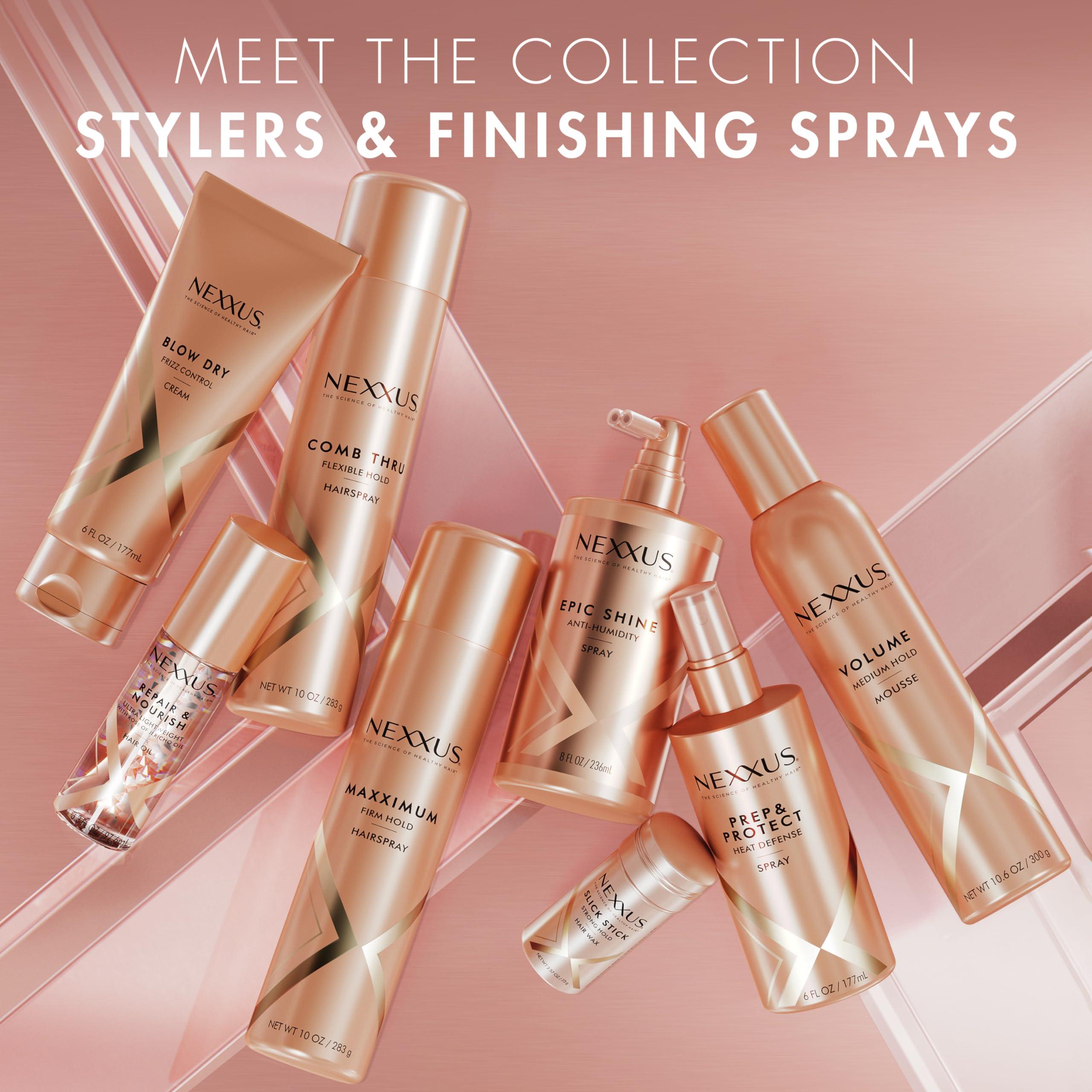 Nexxus Nexxus Ultra Lightweight Hair Oil Repair & Nourish for Intense Nourishment with StyleProtect Technology & Rose of Jericho Oil 4 oz