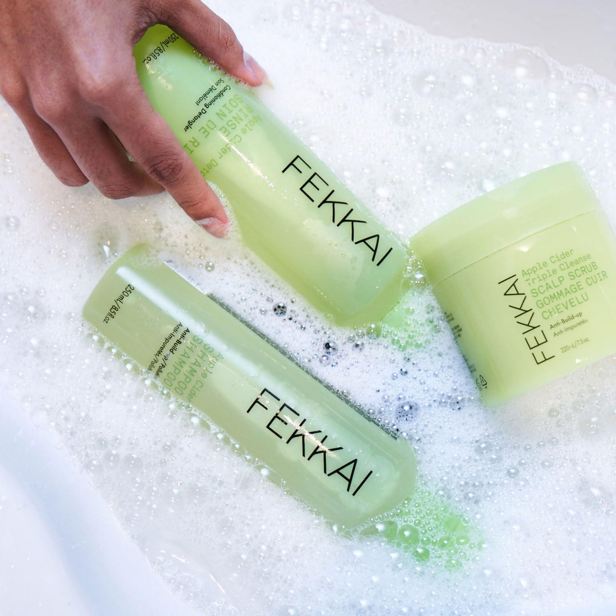 Fekkai Fekkai Apple Cider Detox Shampoo - 8.5 oz - Deeply Cleanses & Removes Visible Build-Up - Free of Sulfates, Parabens, Phthalates - Vegan, Cruelty-Free