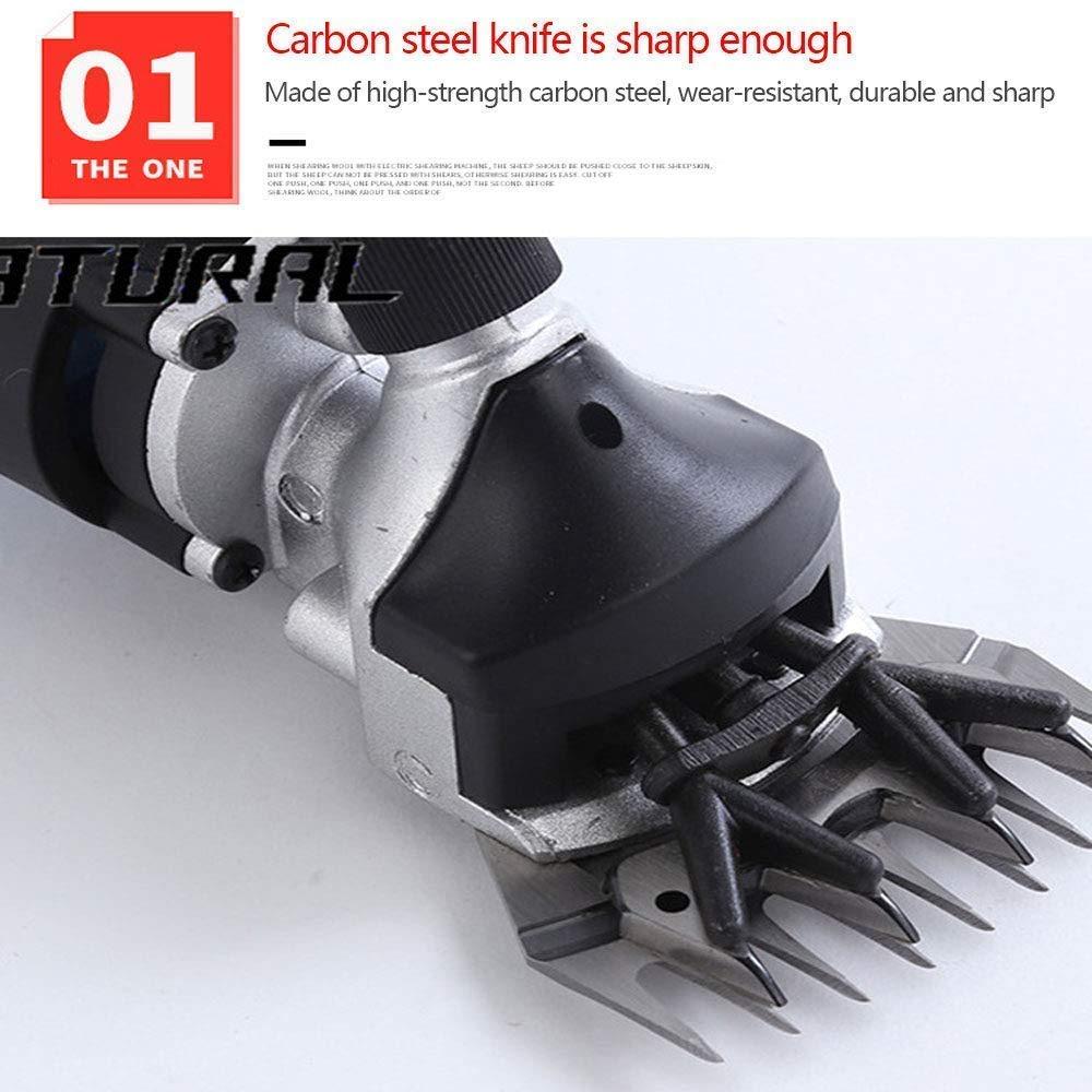 GAGALU GagalU Sheep Shears Electric Clippers 350W 6 Speed Shearing Machine Fast and Efficient Haircut Trimmer Can Be Used to Trim Animal Hair Such As Wool Horse Hair Rabbits