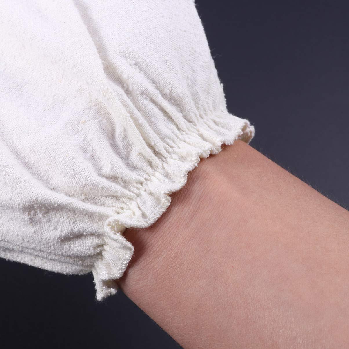 OHPHCALL OHPHCALL Bath Mitts Silk Gloves for Massage Bath Gloves Korean Scrub Mitt Back Washer Sponge Loofah Glove Body Scrubber Loofah Exfoliating Glove Bath Scrubber for Body Shower Gloves White