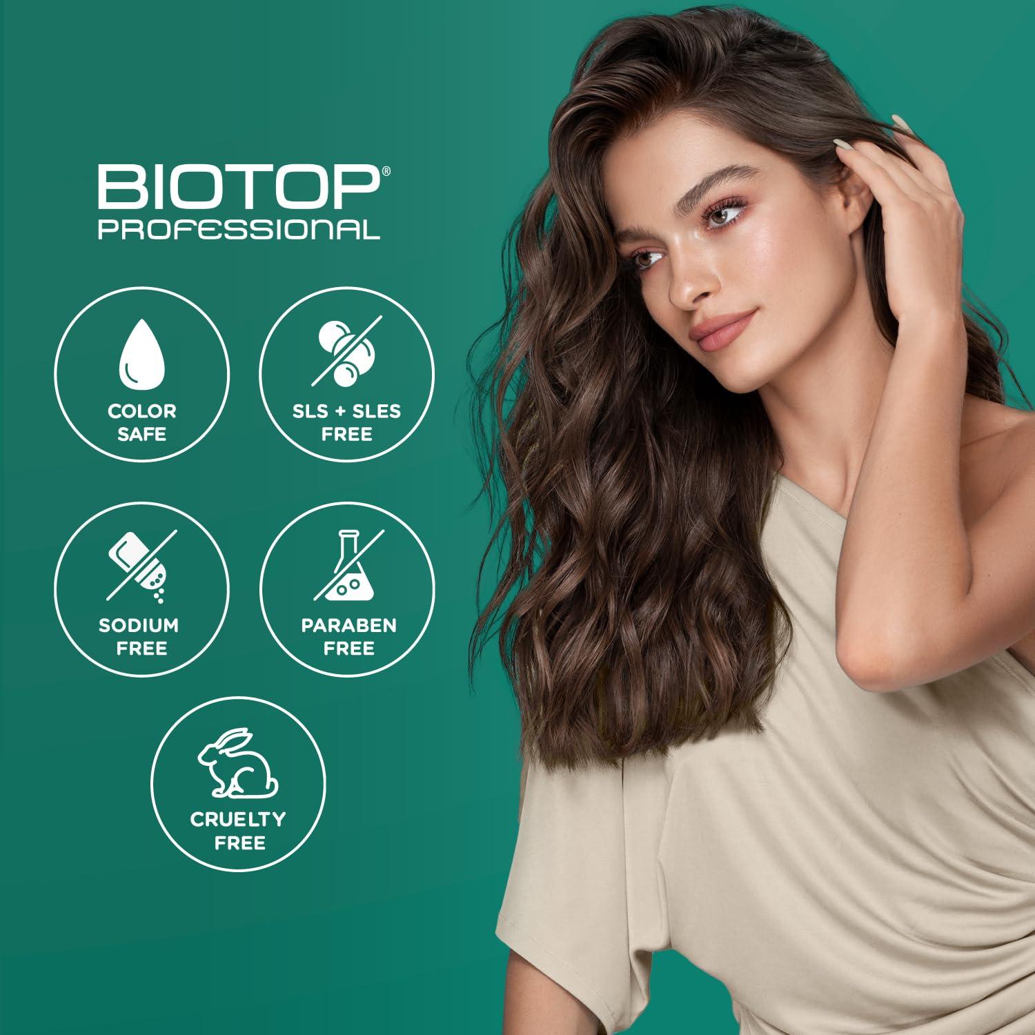Biotop Professional Biotop Professional 09 Clarifying Shampoo - Gentle Shampoo & Scalp Cleanser for Build Up - Formulated with Azelaic Acid to Calm the Scalp & Reduce Oil Production - Cruelty-Free Hair Care (8.45oz)
