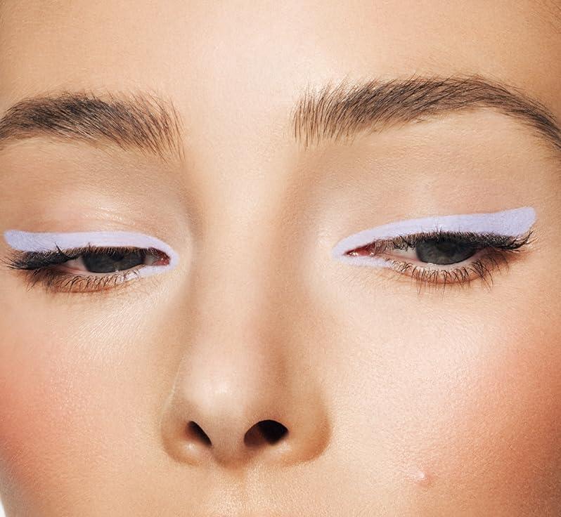 MAKE MAKE Beauty - Liquid Line Waterproof Felt Tip Eyeliner - Long Lasting Eyelid Color - 0.55mL (Purple Haze)