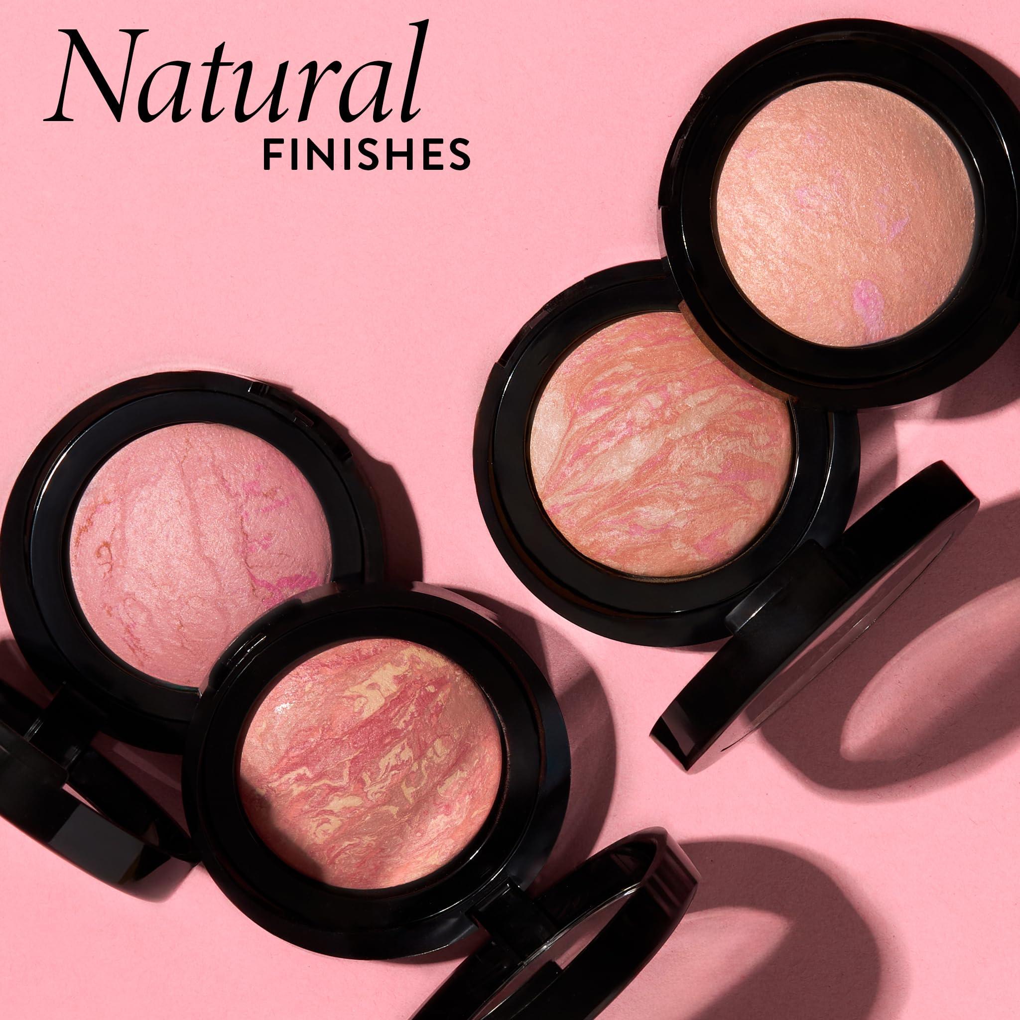 LAURA GELLER NEW YORK LAURA GELLER NEW YORK Baked Blush-n-Brighten Marbleized Blush for Cheeks - Raspberry Finish - Buildable Color