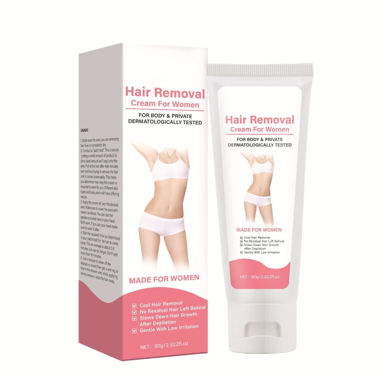 NinthAvenue Basics Intimate Hair Removal Cream: Women and Men Home Use - Whole Body Bikini Line Face Leg Underarm Area Depilatory (1)