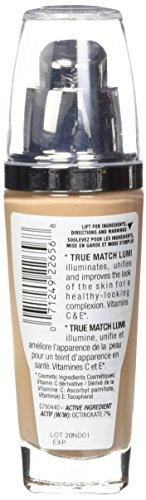 L'Oréal Paris L'Oreal Paris True Match Lumi Healthy Luminous Makeup, C4 Shell Beige, 1 fl; oz.