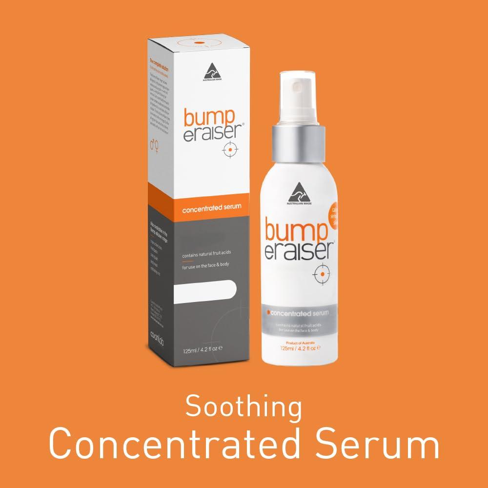 Bump eRaiser Bump Eraiser Concentrated Ingrown Hair Serum 4.2 fl oz for Ingrown Hair Treatment, Razor Burns and Razor Bumps