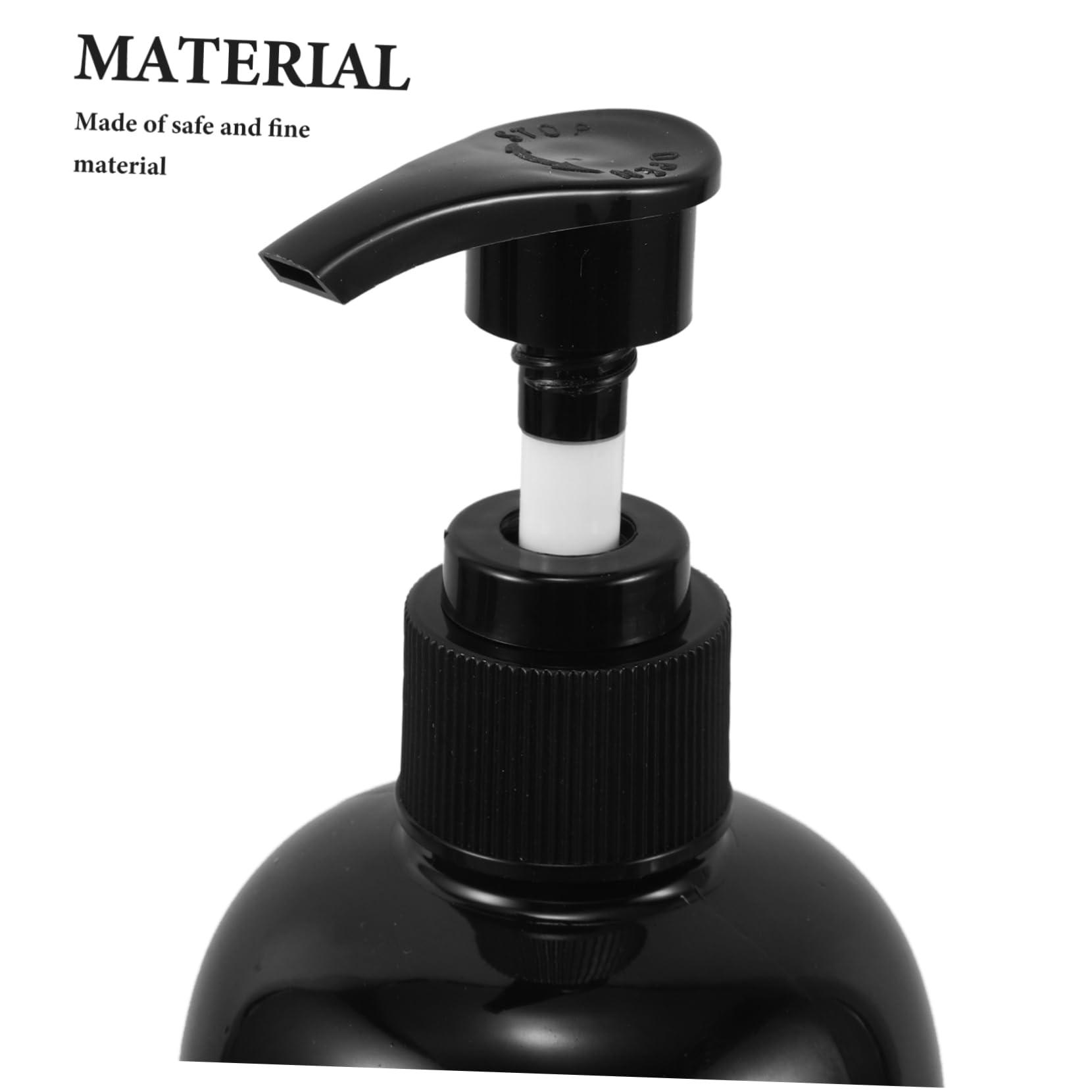 PRETYZOOM PRETYZOOM 4pcs Shampoo Bottle Body Wash Liquid Holder Squirty Bottles Shower Pump Dispenser Black Conditioner Black Glasses Liquid Dispenser Bottle Pump Bottles Accessories Travel Lotion