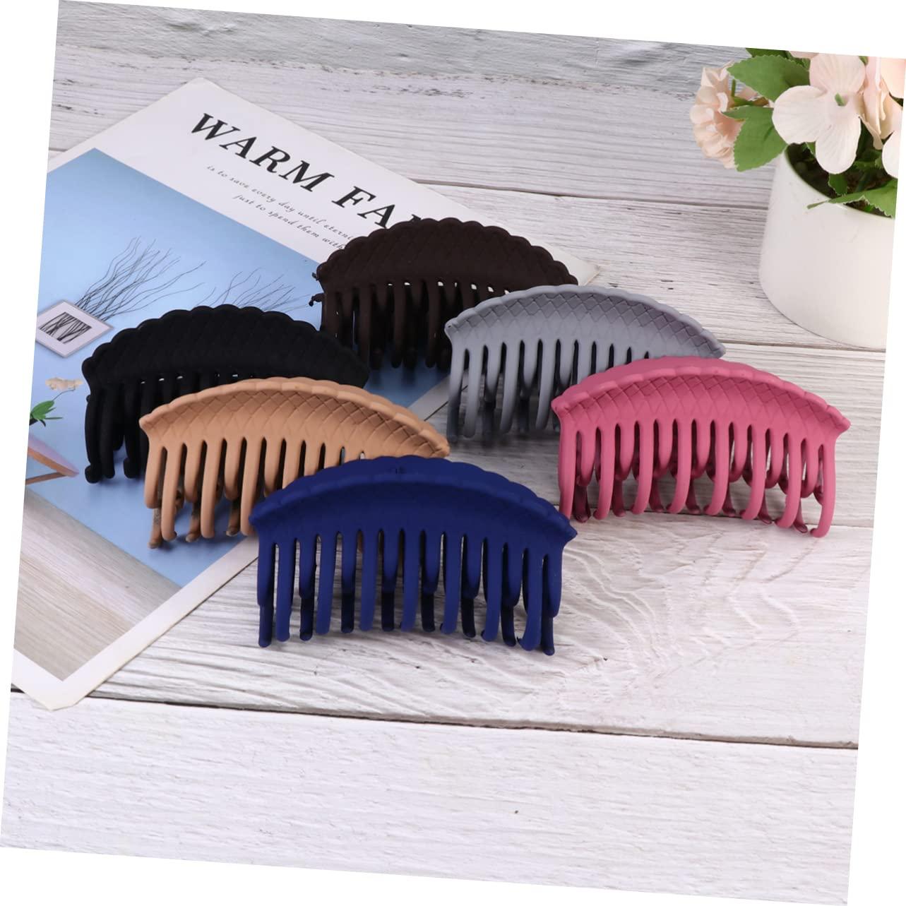 balacoo Balacoo 18 Pcs Matt Double-tooth Gripper Hair Grip for Styling Hair Clip French Barrette French Hair Pin Hairpin Matte Hair Claw Clips Jaw Clip French Hair Claw Hair Accessories Grasp