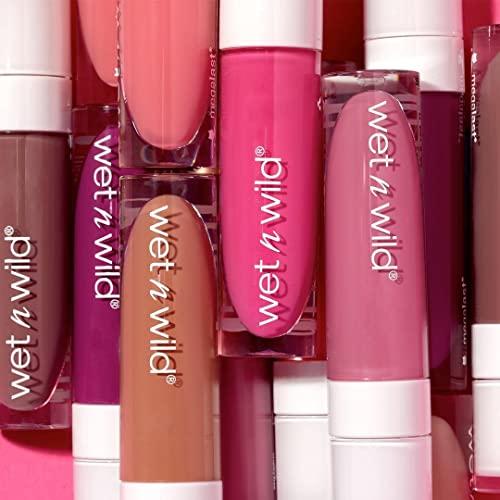 wet n wild wet n wild MegaLast Catsuit High-Shine Liquid Lipstick Pink Flirt Alert