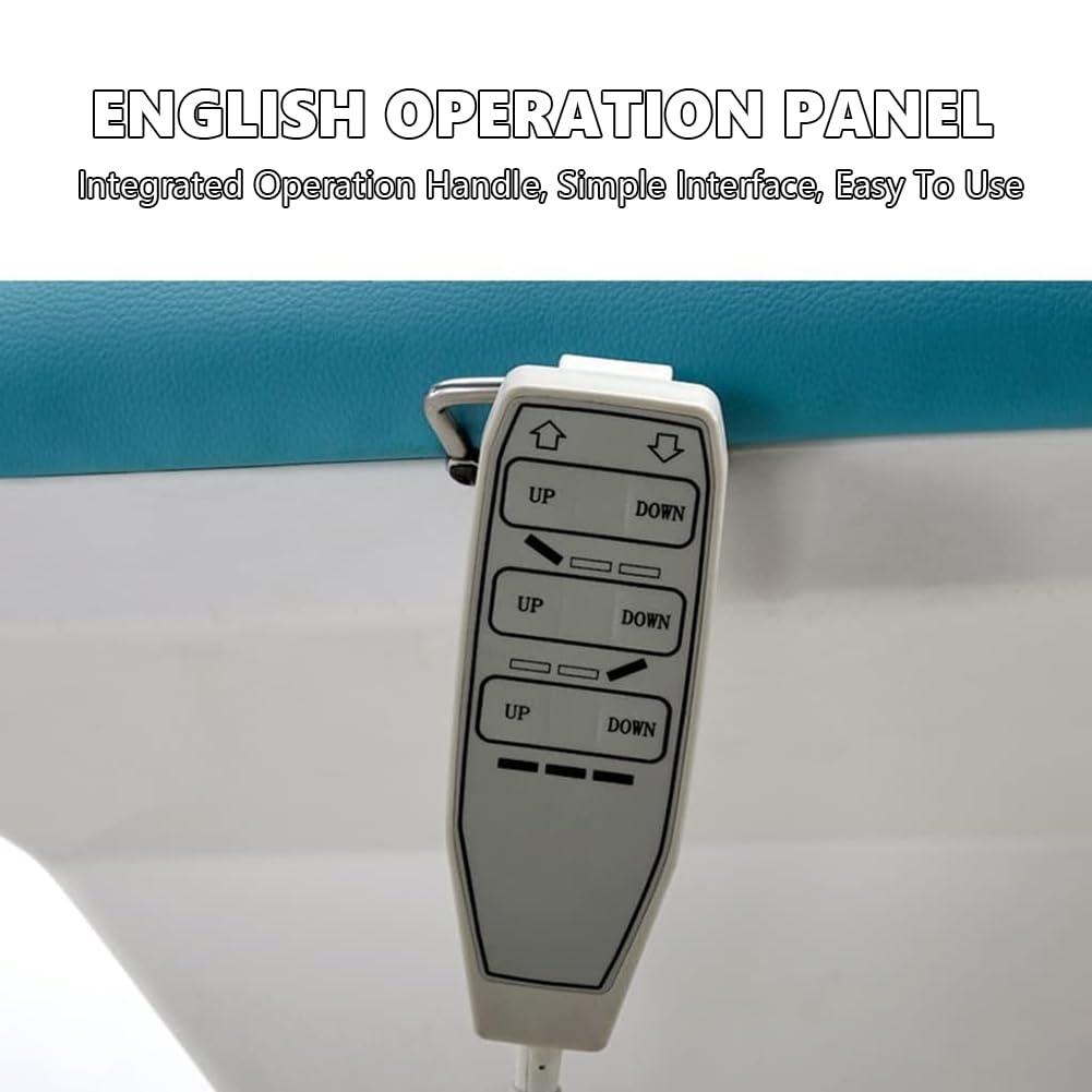 UPWONEA UPWONEA Electric Tattoo Chair Bed, Esthetician Bed for Beauty Facial Care, with USB + Direct Charging Port, Professioanl Heavy Duty Tattoo Bed, Massage Facial Lash Extension Spa Chair,White