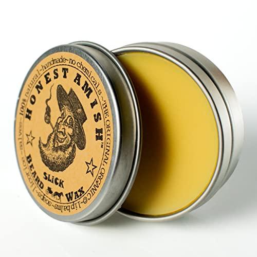 Honest Amish Honest Amish Slick Beard Wax - All Natural and Organic - 2 ounce