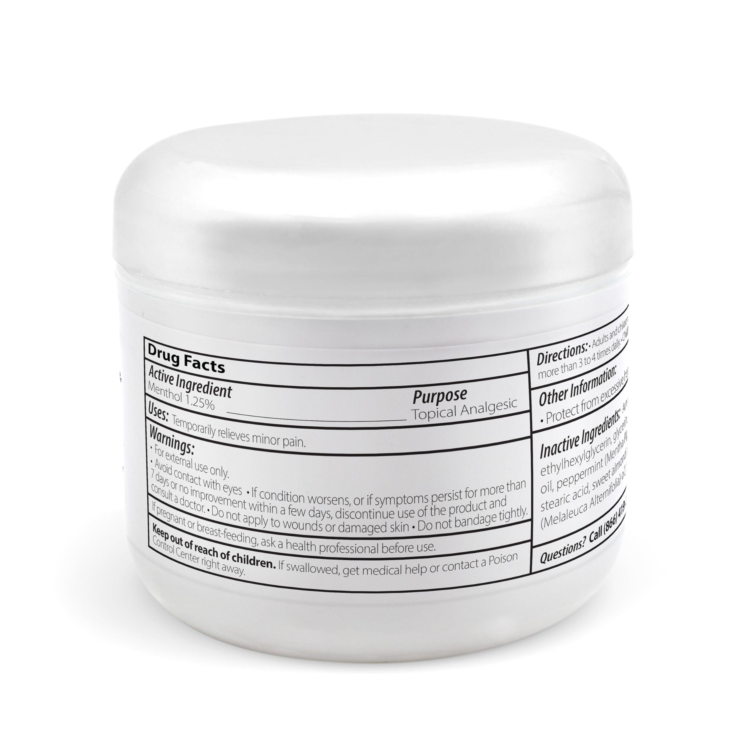 SMITH'S AMISH SMITH'S AMISH Foot Cream (4 oz.) Deep Soothing Herbal Cream for Intense Foot and Leg Discomfort including Burning, Cramping and Restlessness Sensations