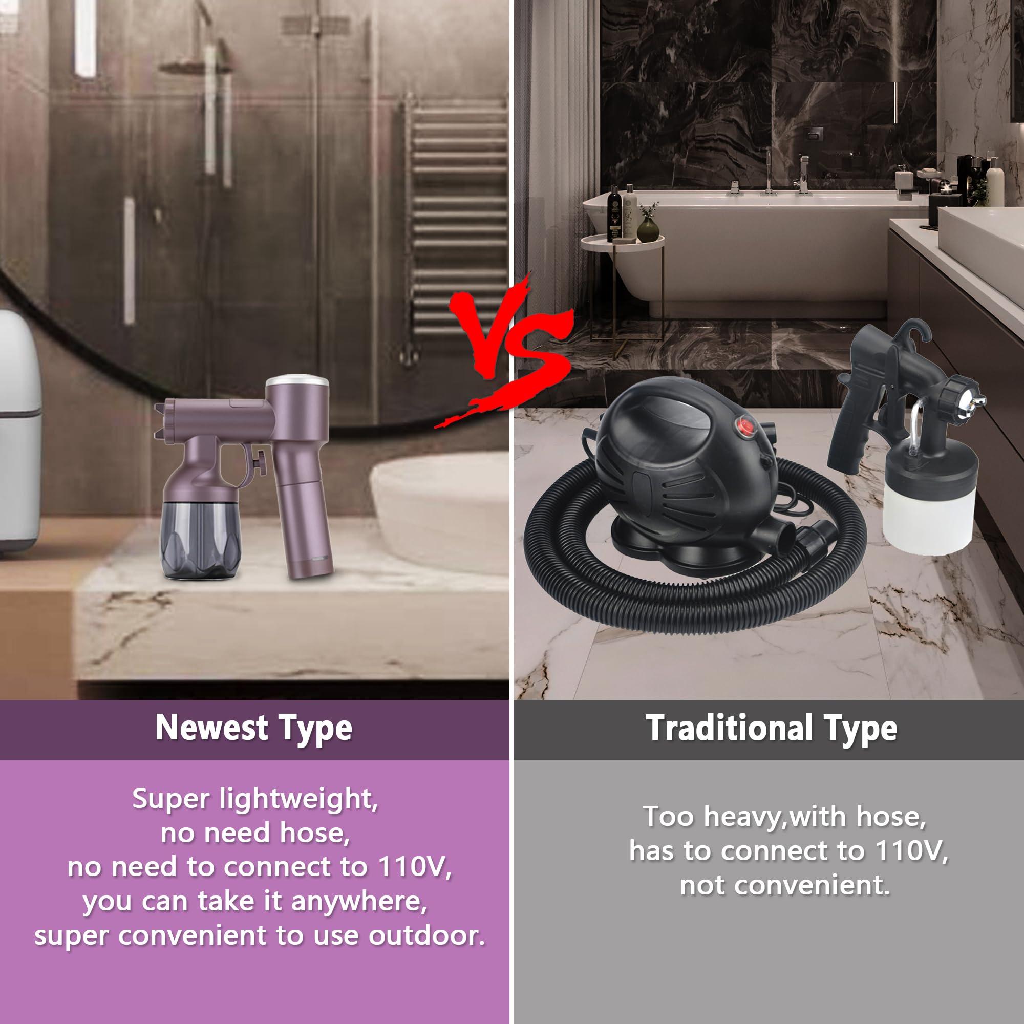 DYTAN Portable Spray Tan Machine Professional Cordless Self Tanning Gun Rechargeable and Handheld Perfect for Home Salon DIY Mobile Travel and Beach