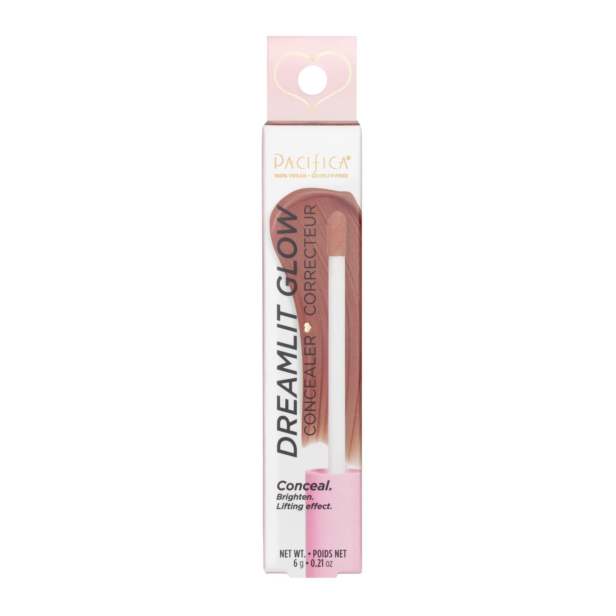 Pacifica Pacifica Beauty, DreamLit Glow Concealer -Shade 03, Multi-Use Concealer, Conceals, Corrects, Covers, Puffy Eyes and Dark Circles Treatment, Plant-Based Formula, Lightweight, Long Lasting, Vegan