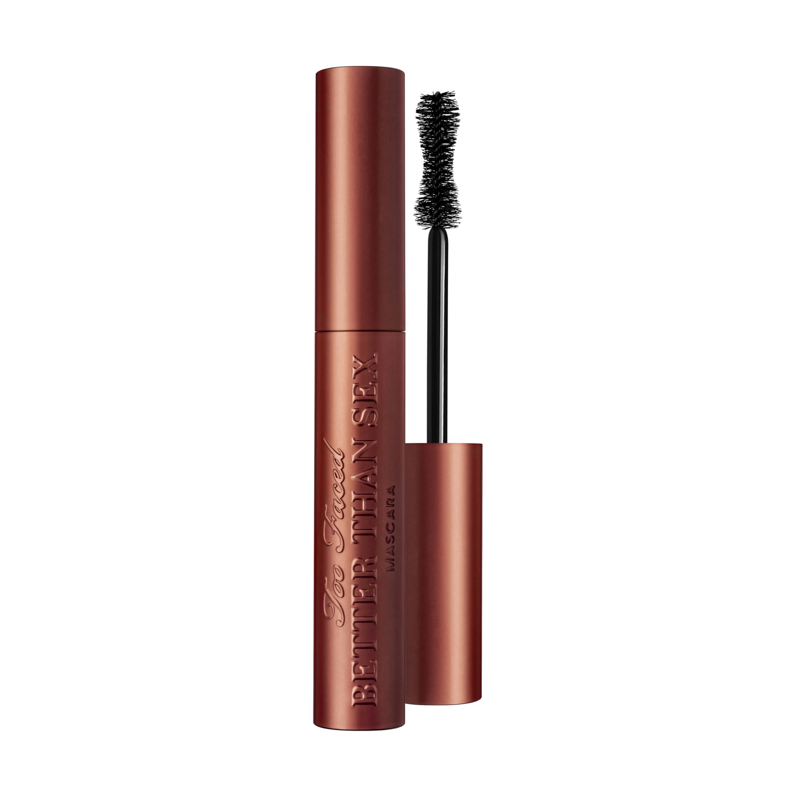 Too Faced Too Faced Better Than Sex Volumizing Mascara | Dramatic Volume, Length + Peptides Help Condition Lashes, 0.27 Fl Oz, Chocolate