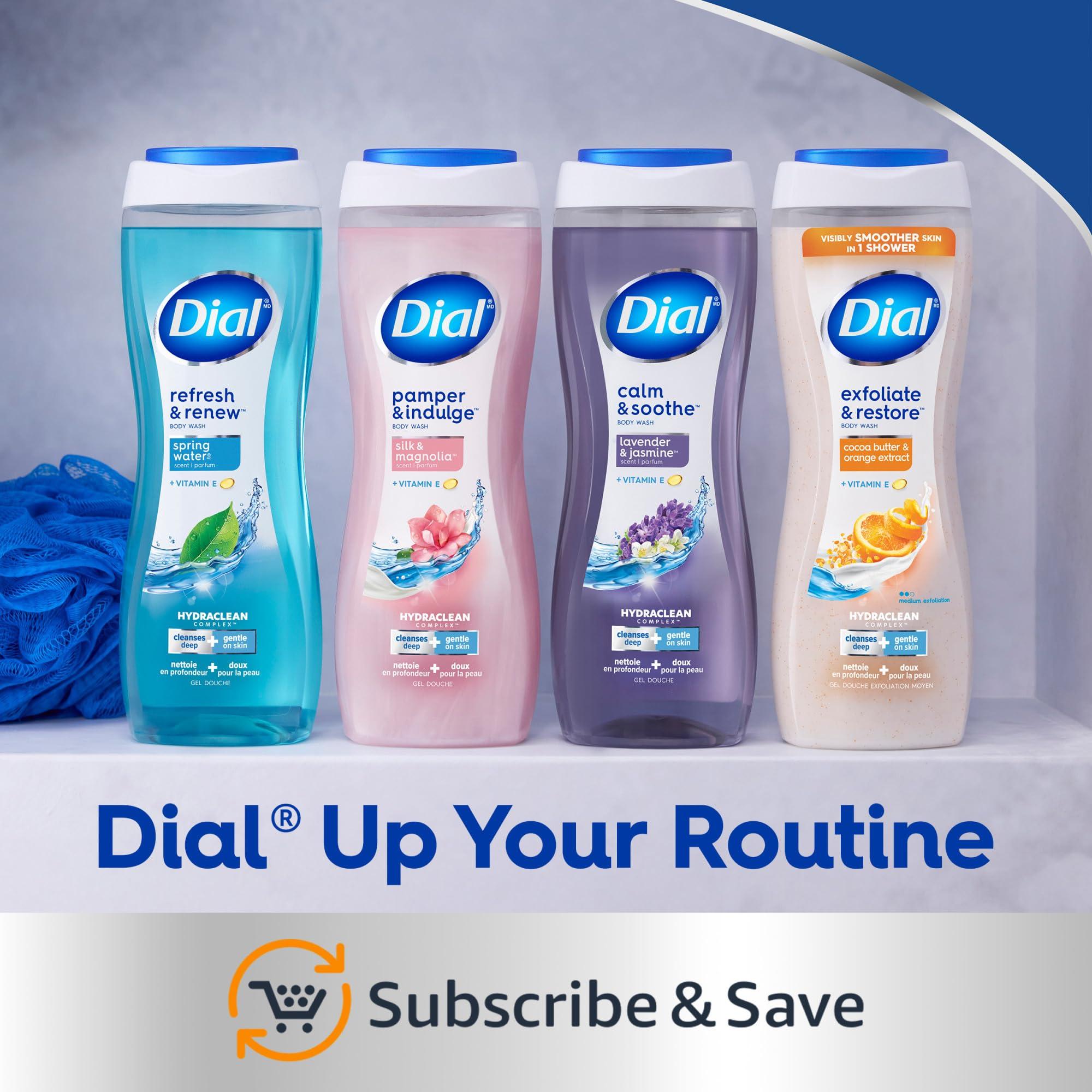 Dial Dial Body Wash, Refresh & Renew Spring Water, 32 fl oz