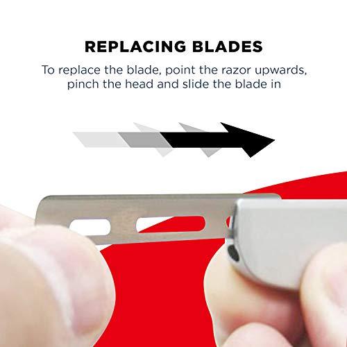 Feather Feather Artist Club Black SS Folding Handle Razor