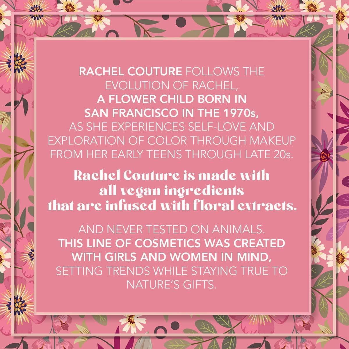 Rachel Couture Rachel Couture Complete Lip Kit | Includes Lipstick, Lip Liner & Lip Gloss | Vegan & Cruelty Free | Infused with Rose Extract - Rose