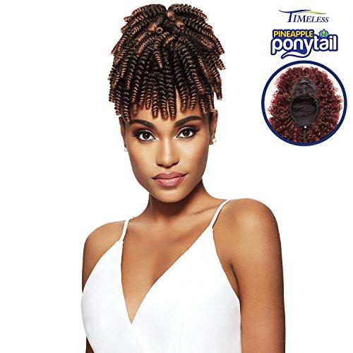 Outre Outre Synthetic Hair Ponytail Timeless Pineapple Ponytail Curlette Small (2T1B/27)