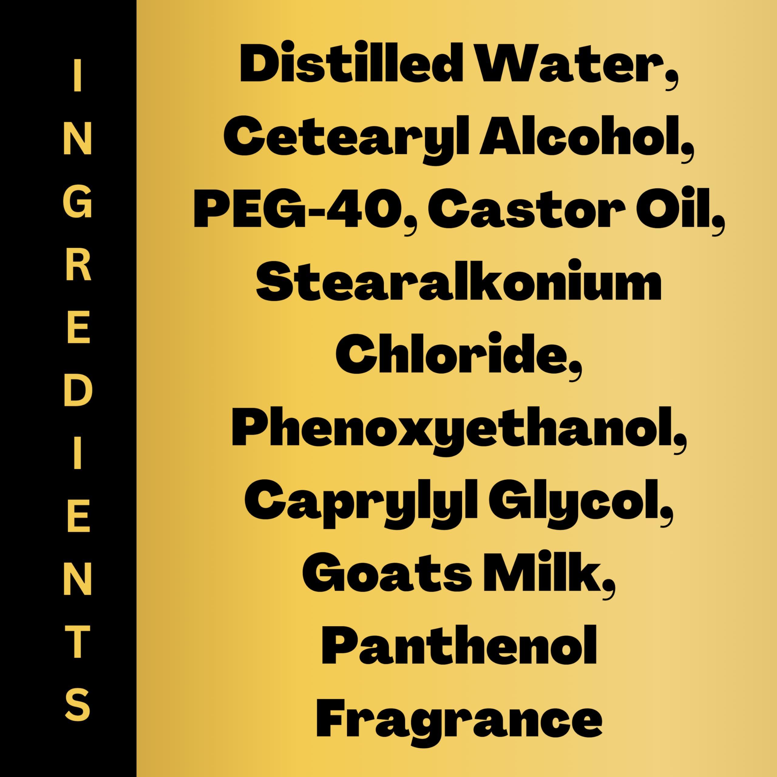 Black Canyon Home and Body Black Canyon Home and Body Golden Goat Farms Plum & Caramel Bourbon Scented Hair Conditioner with Goat Milk, 16 Oz