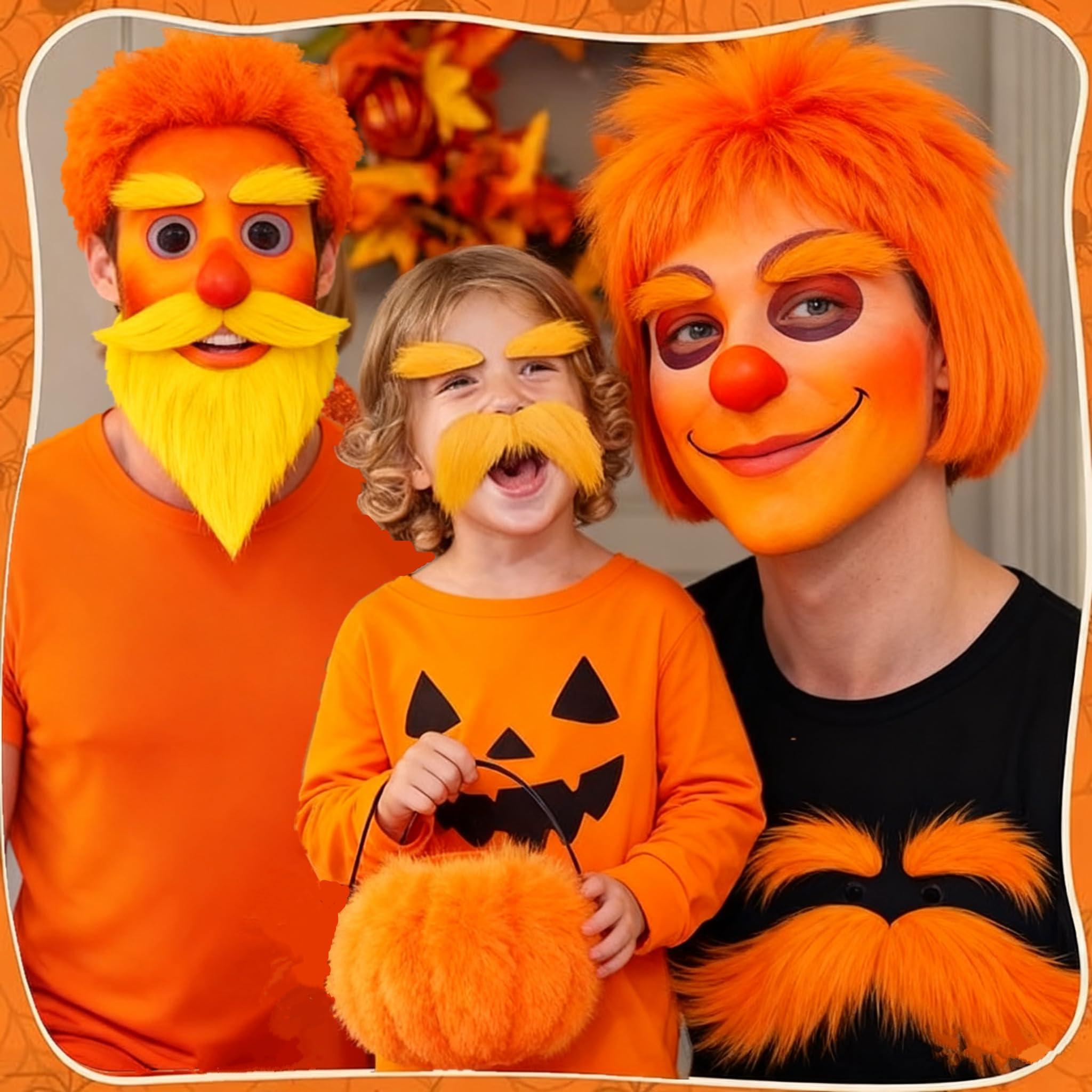 Go Ho Go Ho UV Blacklight Neon Orange Face Body Paint,Water Based Bright Color Neon Fluorescent Body Paint with Cushion Applicator,Glow In The Dark Under UV Lighting Party Halloween Makeup Washable