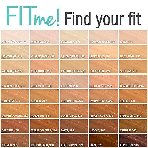 Maybelline New York Maybelline Fit Me Matte + Poreless Liquid Foundation Makeup, Pure Beige, 2 COUNT Oil-Free Foundation