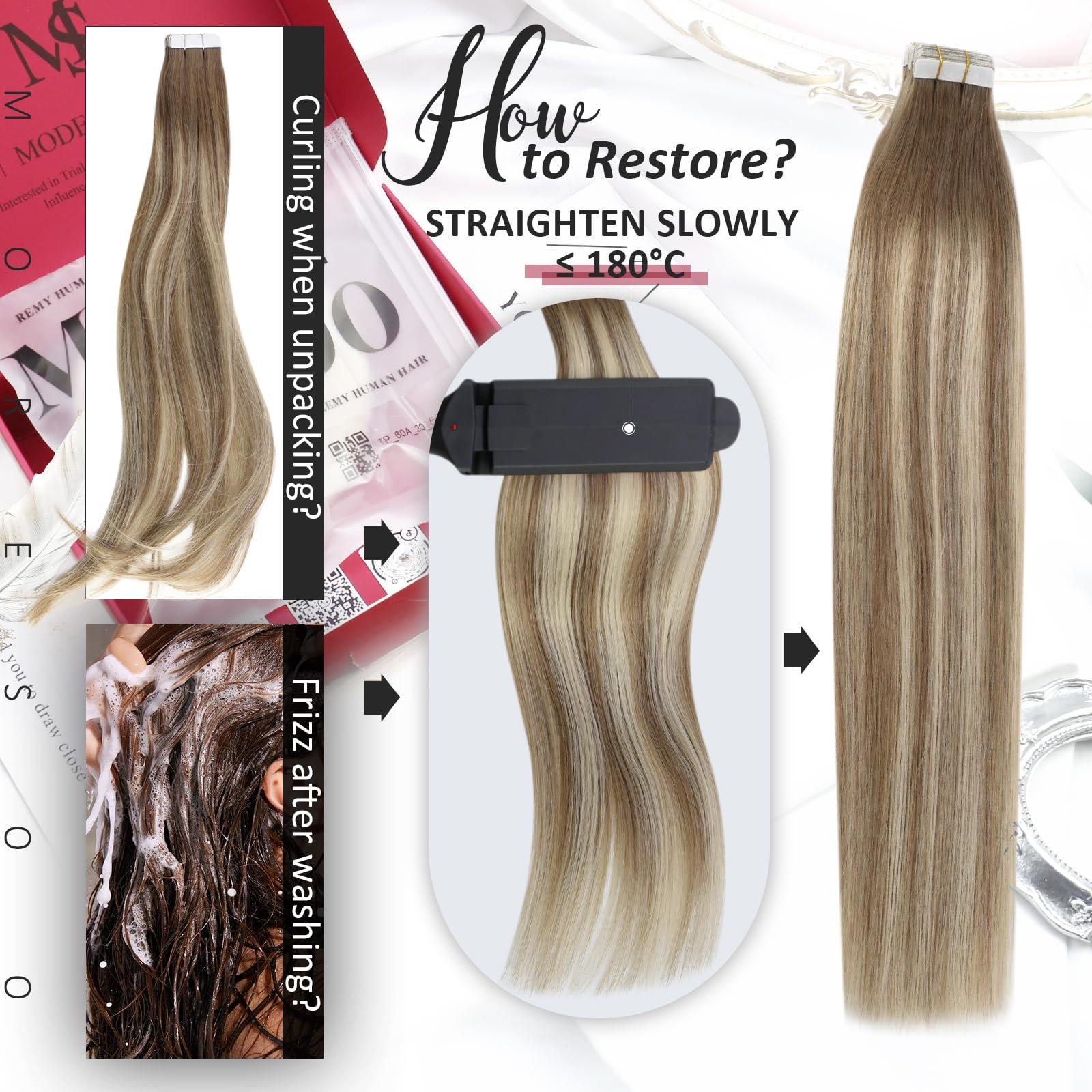 WAOCEO Ponytail Hair Extensions Long Straight Ponytail for Women Human Hair Wrap Around Ponytail Extensions 8-32\" Natural Color Malaysian Remy Hair Clip In Ponytail Hairpieces Pony Tails Extensions Human Hai