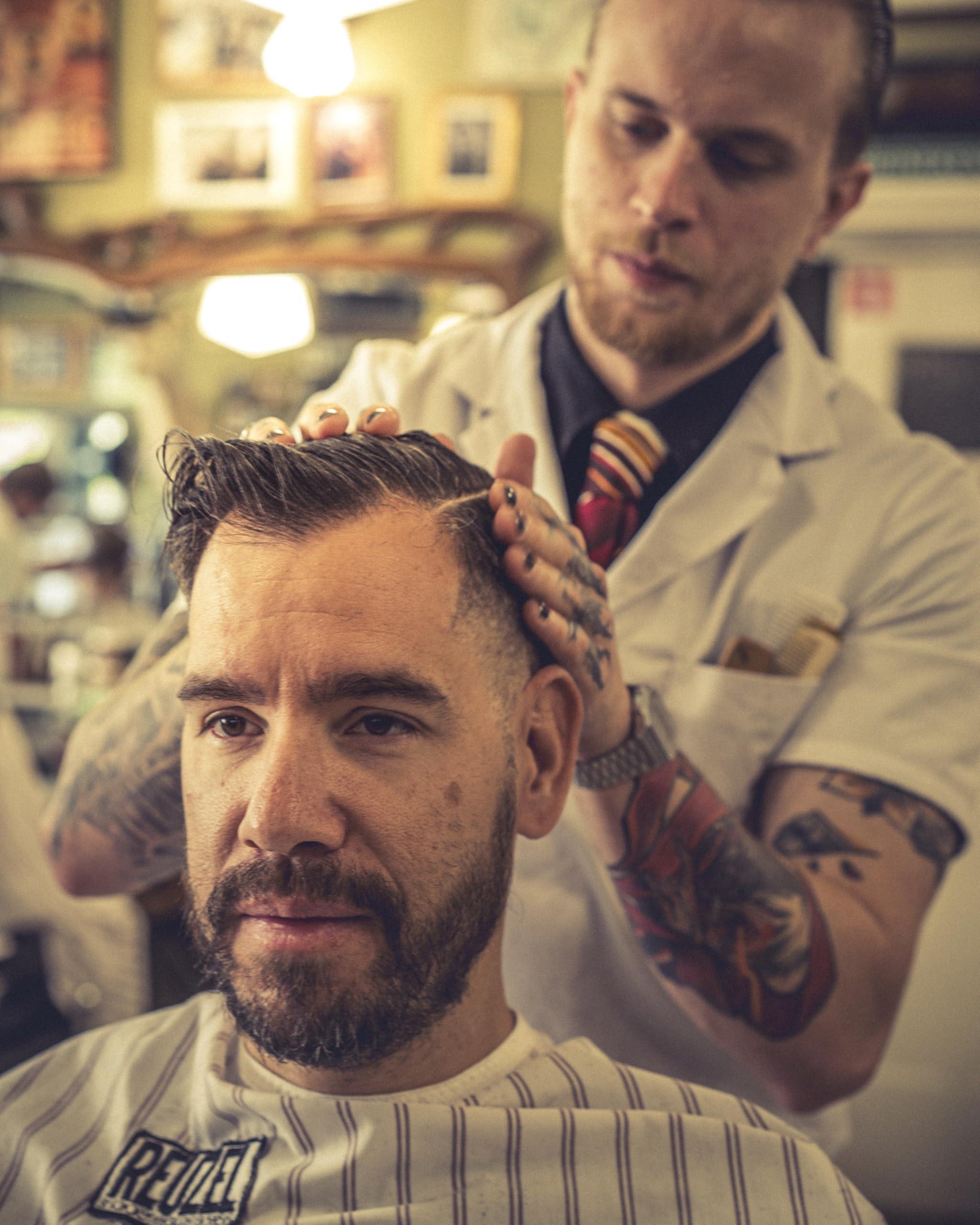 Reuzel REUZEL Pink Extreme Hold Matte Pomade, Strongest All Day Hold, Water Soluble Styling, No Shine & Flake Free, Easy To Wash Out, For All Hairstyles, 4 oz