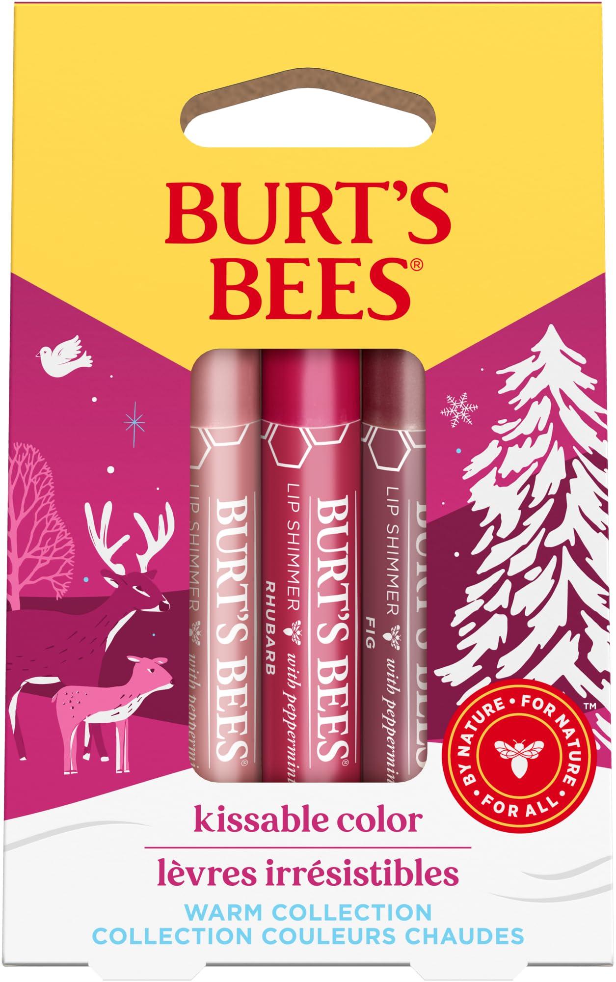 Burt\'s Bees BURTS BEES Kissable Color Lip Shimmer Holiday Gift, 1 EA