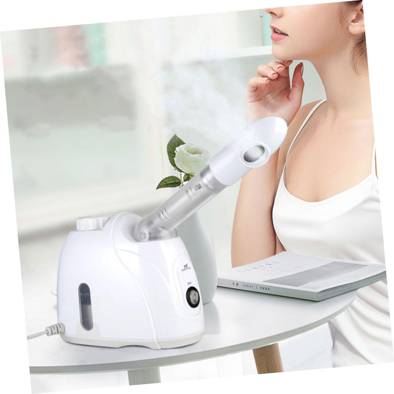 ASAKKURA ASAKKURA 1 Set Facial Steamer Face Steamer Machine Steamer for Face Spa Steamer Face Towel Steamer for Facials Face Steamer for Deep Cleaning Nasal Steamer Hair Steamer Handheld White PC