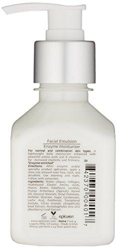 epicuren DISCOVERY Epicuren Discovery Facial Emulsion Enzyme Moisturizer, 4 oz.