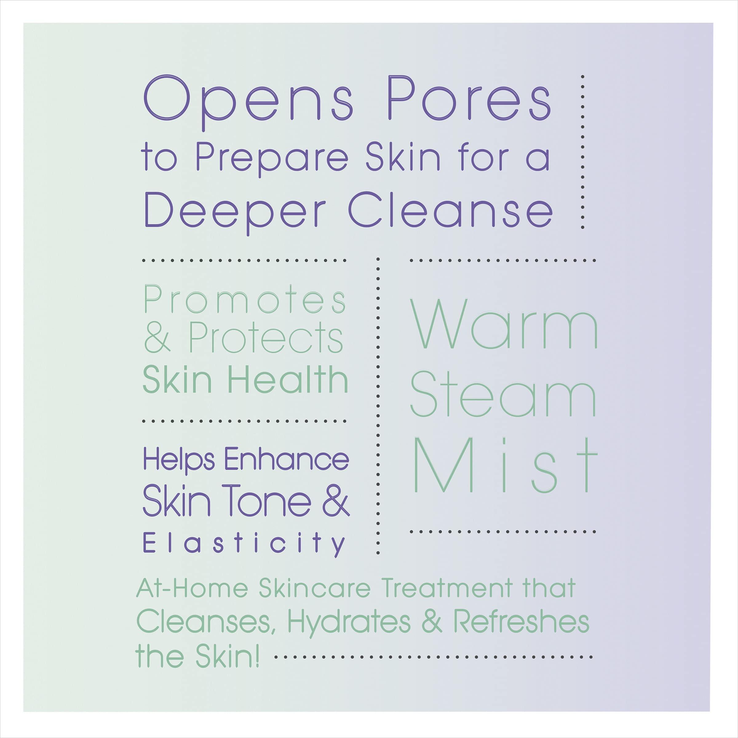 Conair True Glow by Conair Facial Steamer - Face Steamer for Facial Deep Cleaning - Home Facial Spa