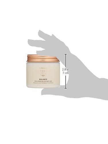 Grow Gorgeous Grow Gorgeous Balance Shine-Enhancing Over Night Hair Mask - For Soft, Frizz Free, Shiny Hair - Vegan, 6.76 oz