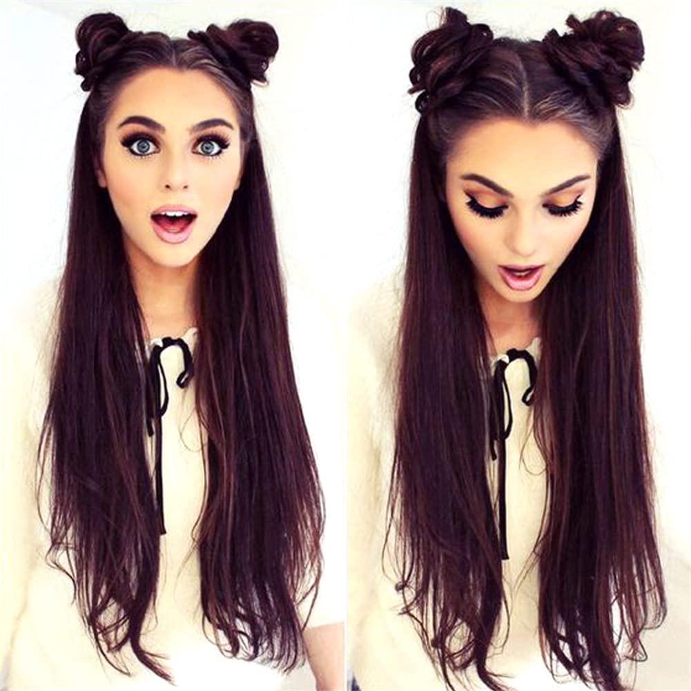 Vsadsau Vsadsau Short Curly Chignon Clip-On Hair Synthetic Elastic Band Hair Bun Donut Roller Bun Claw Clip Hairpiece For Women