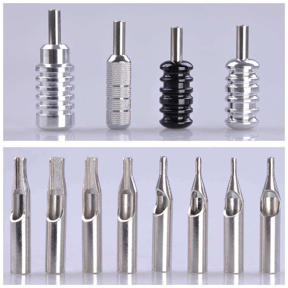 ZeHuoGe Complete Tattoo Kits with 4 Machine Guns, 2 Practice Skins, a Power Supply with LCD Display, 4 Tattoo Grips & a Portable Carrying Case for Tattoo Artists, Starters, Apprentice or Any Tattoo Lovers